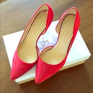 Jessica Simpson Red Pumps